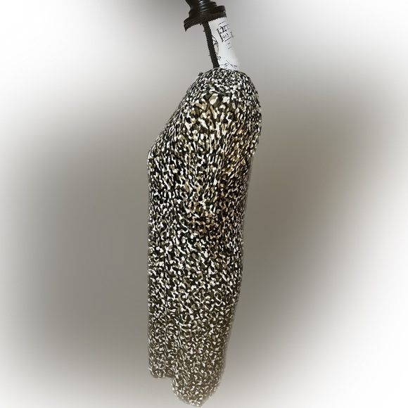 Michael Kors Women's Pleated Camouflage Print Dress (D1) - Picture 5 of 11